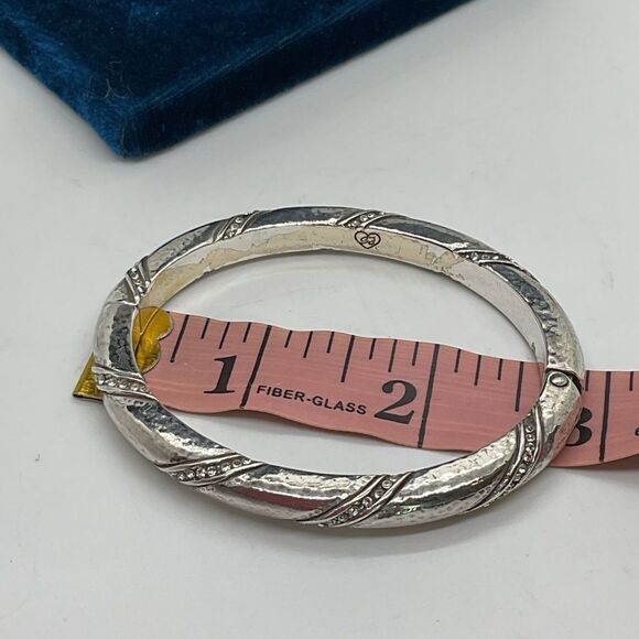 Brighton Eternity Knot Hinged Bangle - Picture 4 of 6
